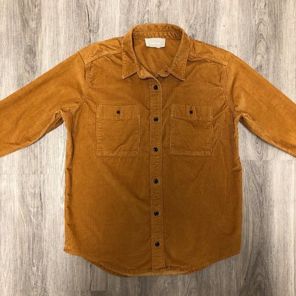 Everlane Size Small The Corduroy Everyone Overshirt Shacket Button Down Shirt - Picture 3 of 12